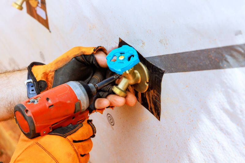 Flush Lever Installation detail