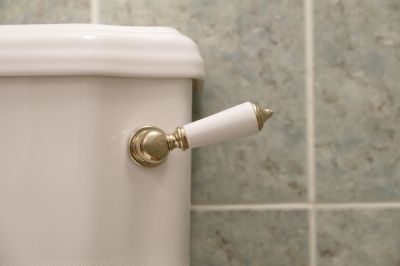Initiate Flushing Your Toilet with a Flush Lever!